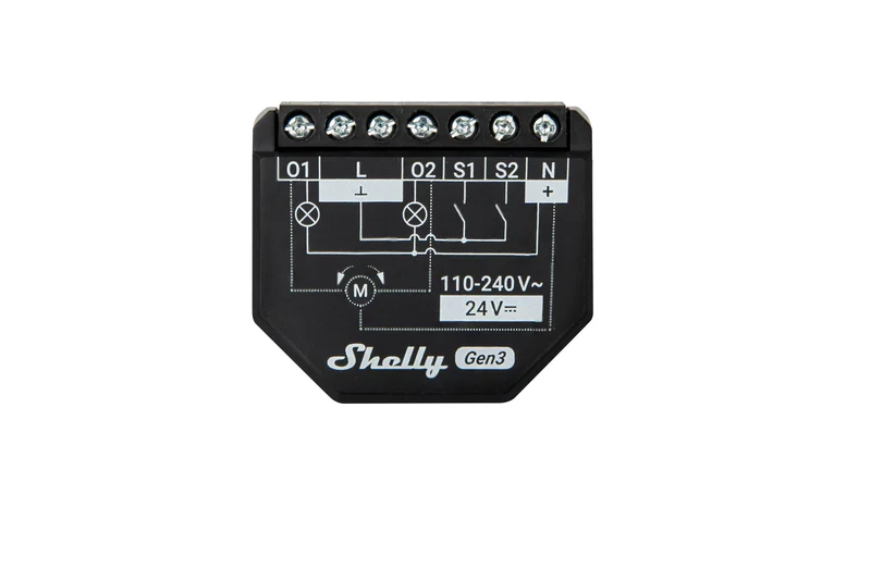 Shelly 2PM Gen3 - Relais - max. 16A - 2 Kanal