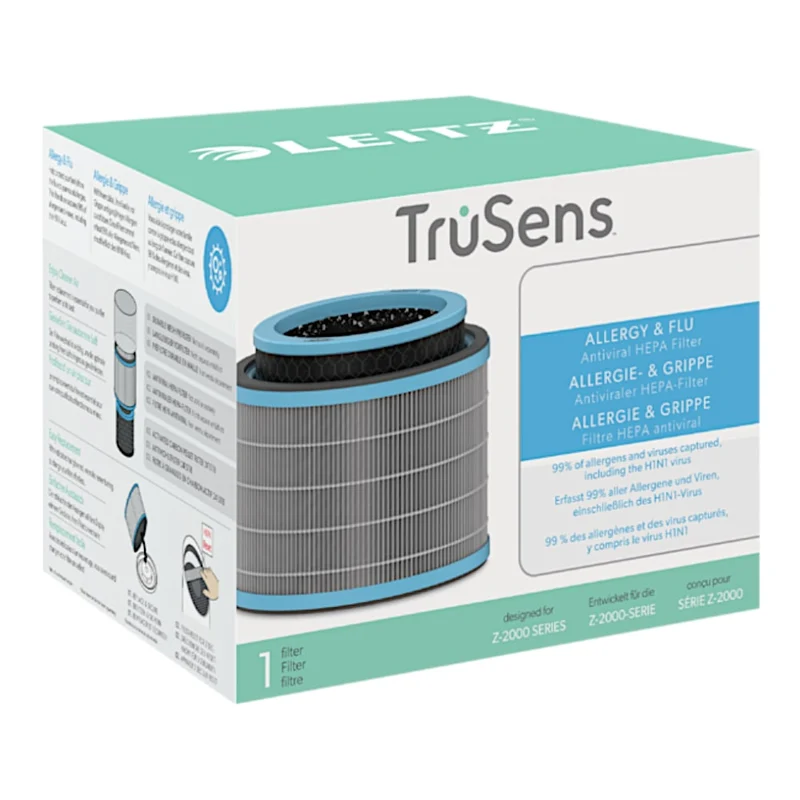 Leitz TruSens Z-2000/2500 HEPA Filter Drums - Allergy & Flu, Odour & VOC, Pet, HEPA, H13 HEPA