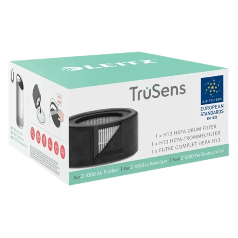 Leitz TruSens Z-1000 HEPA Filter Drums - Allergy & Flu, Odour & VOC, Pet, HEPA, H13 HEPA