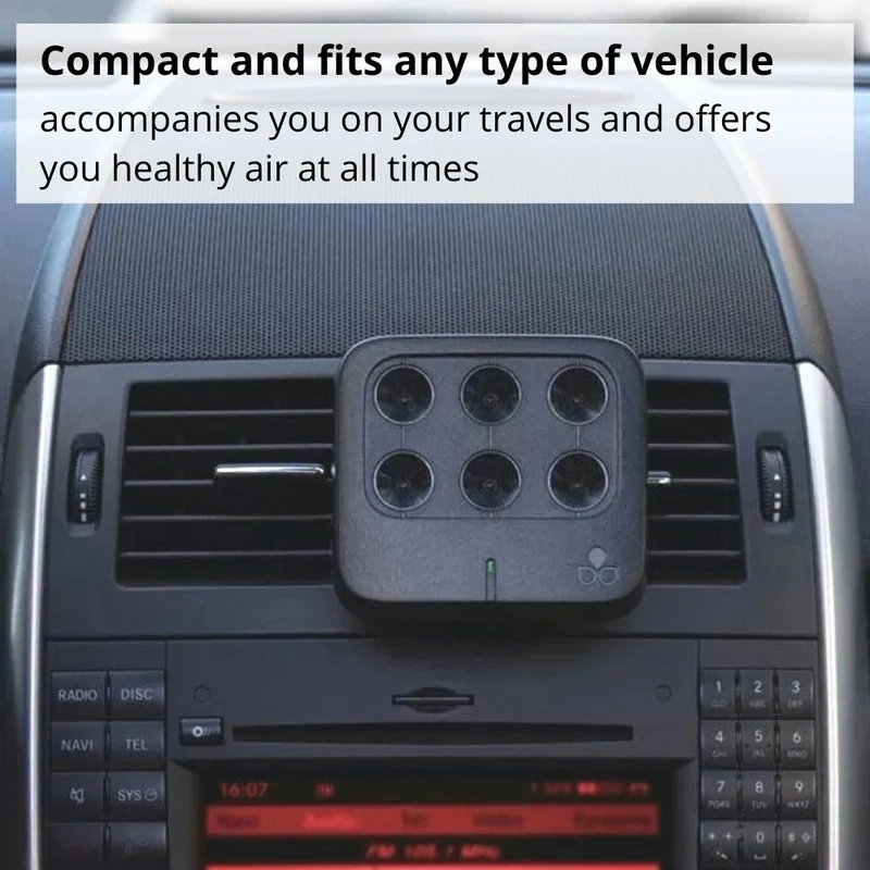 TEQOYA Nomad Car Air Purifier Ioniser