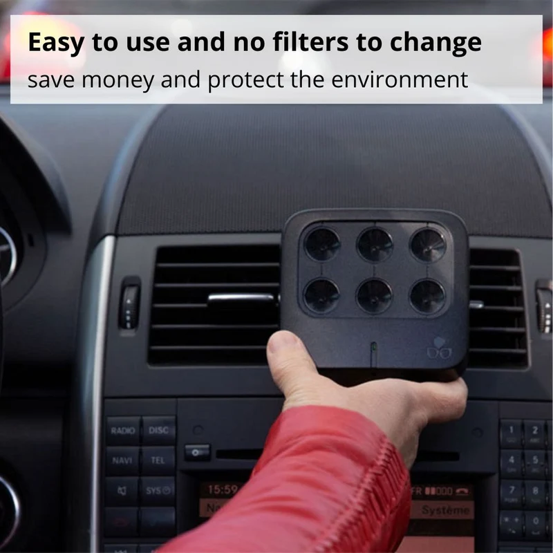 TEQOYA Nomad Car Air Purifier Ioniser