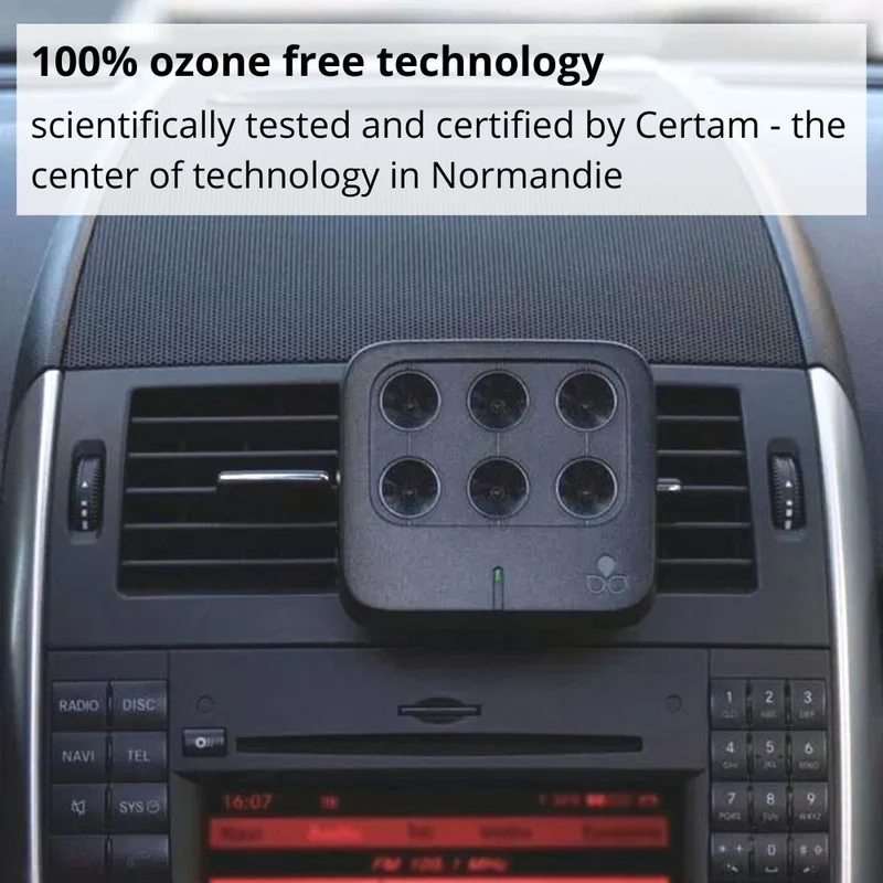 TEQOYA Nomad Car Air Purifier Ioniser