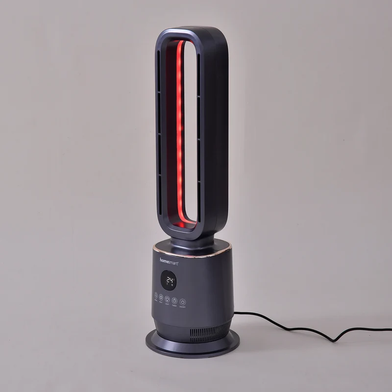 Homesmart - Multifunktionaler Ventilator mit LED-Licht und Wärmefunktion, 1000/2000W