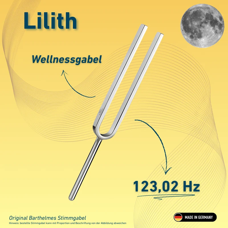 Stimmgabel Lilith Wellness 123,02 Hz | Art.-Nr. 220006