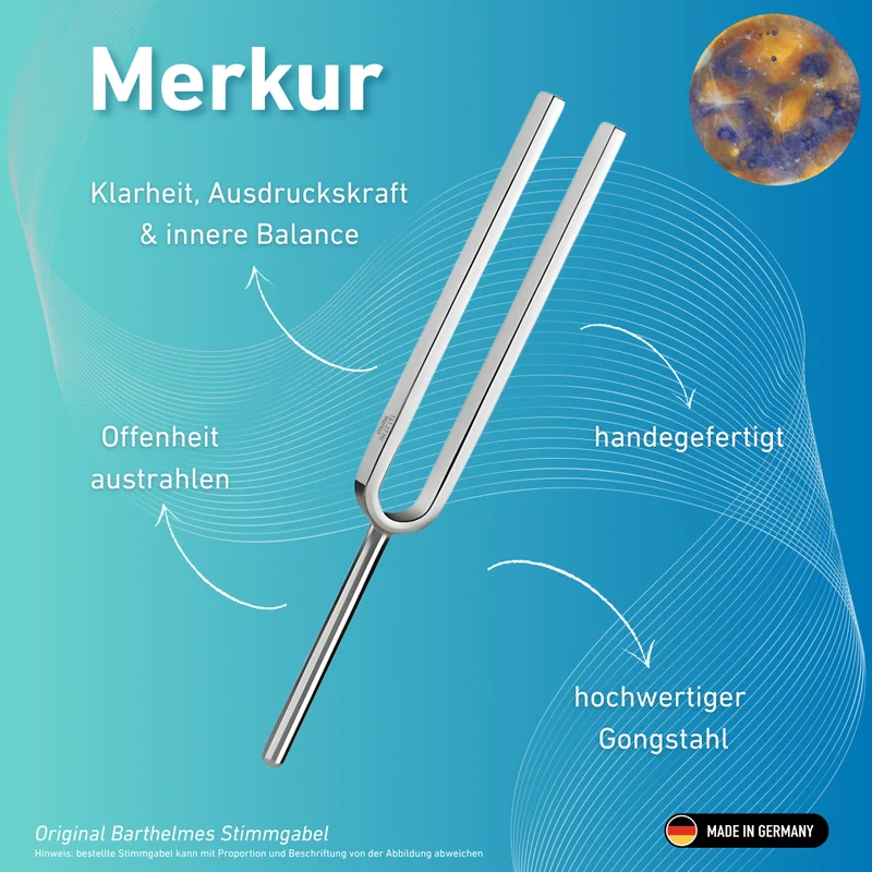 Stimmgabel Merkur Wellness 141,27 Hz | Art.-Nr. 220018