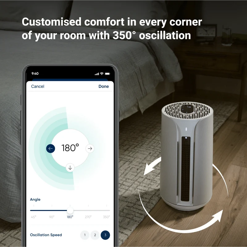 Blueair ComfortPure™ 3-in-1 T10i Air Purifier With TripleFlow™ Technology