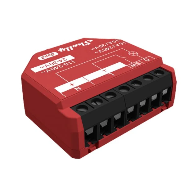 Shelly 1PM Gen3 - Relais - WLAN & Bluetooth - Smart Home