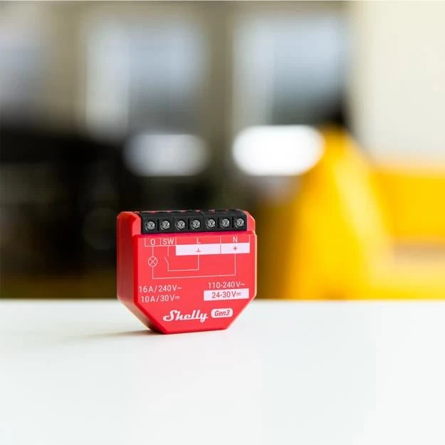 Shelly 1PM Gen3 - Relais - WLAN & Bluetooth - Smart Home