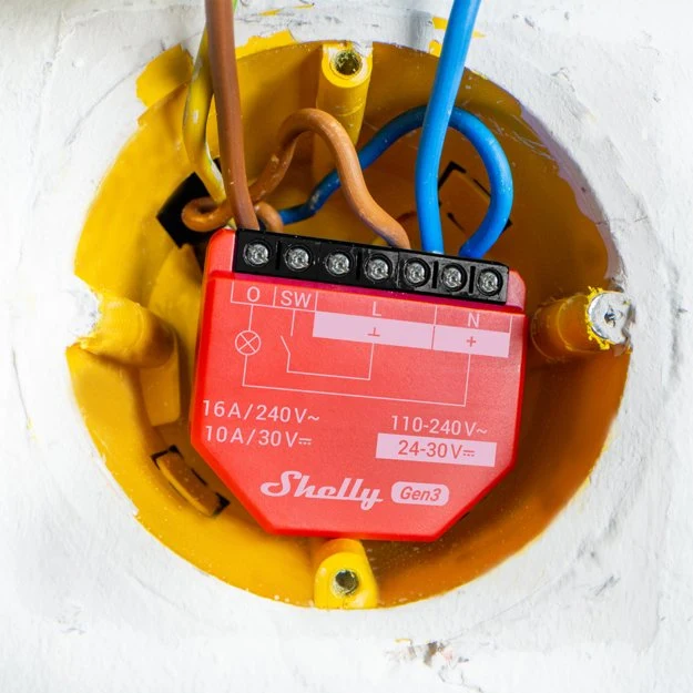 Shelly 1PM Gen3 - Relais - WLAN & Bluetooth - Smart Home