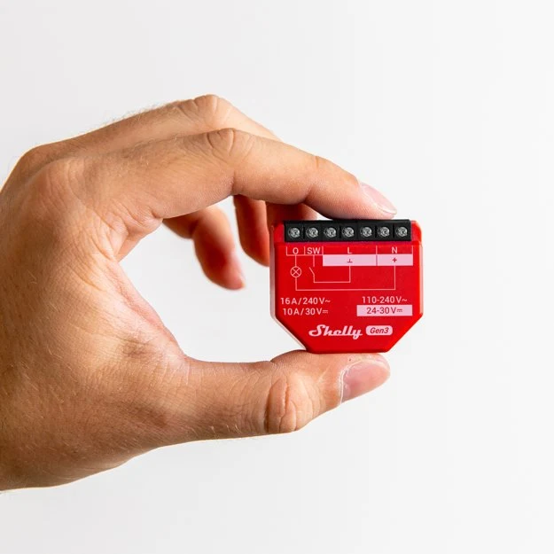 Shelly 1PM Gen3 - Relais - WLAN & Bluetooth - Smart Home