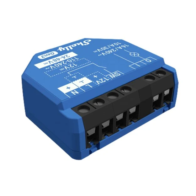 Shelly 1 Gen3 - Relais - WLAN & Bluetooth - Smart Home