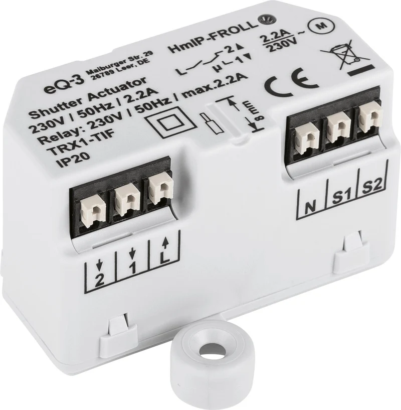 Homematic IP Rollladenaktor, Unterputz, 151347A0