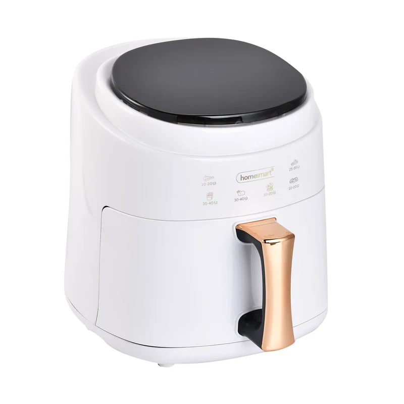 Homesmart: Digitale Heißluftfritteuse, 8L Kapazität, 1400W, schwarz
