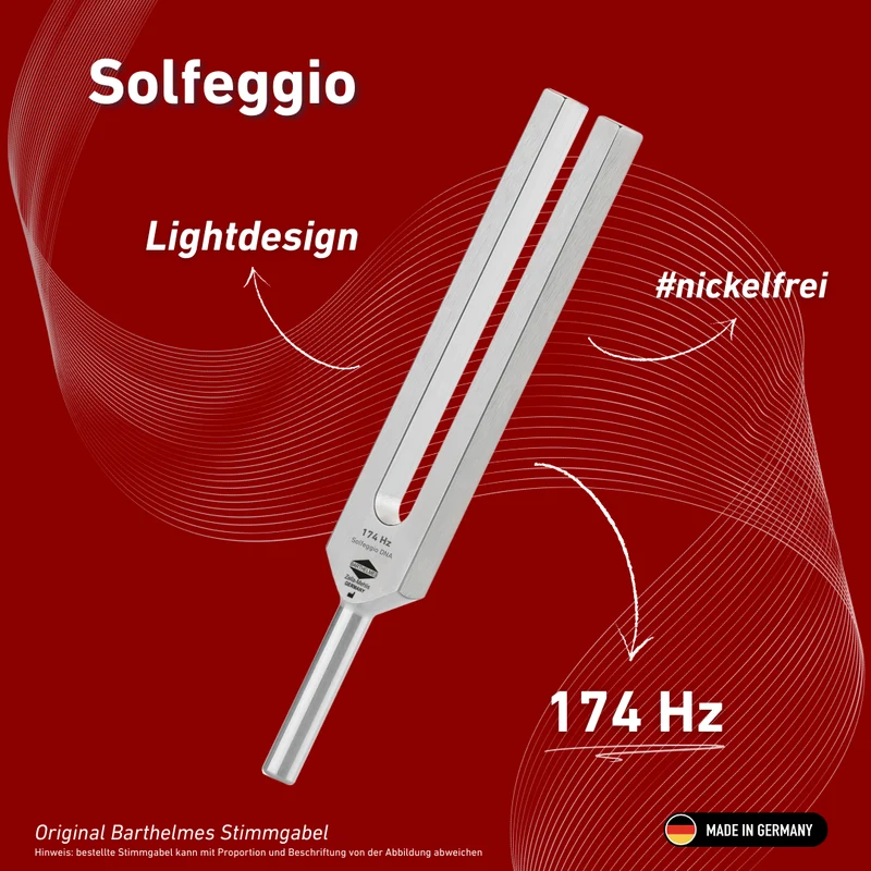 Stimmgabel Solfeggio Lightdesign 174 Hz | Art.-Nr. 230044