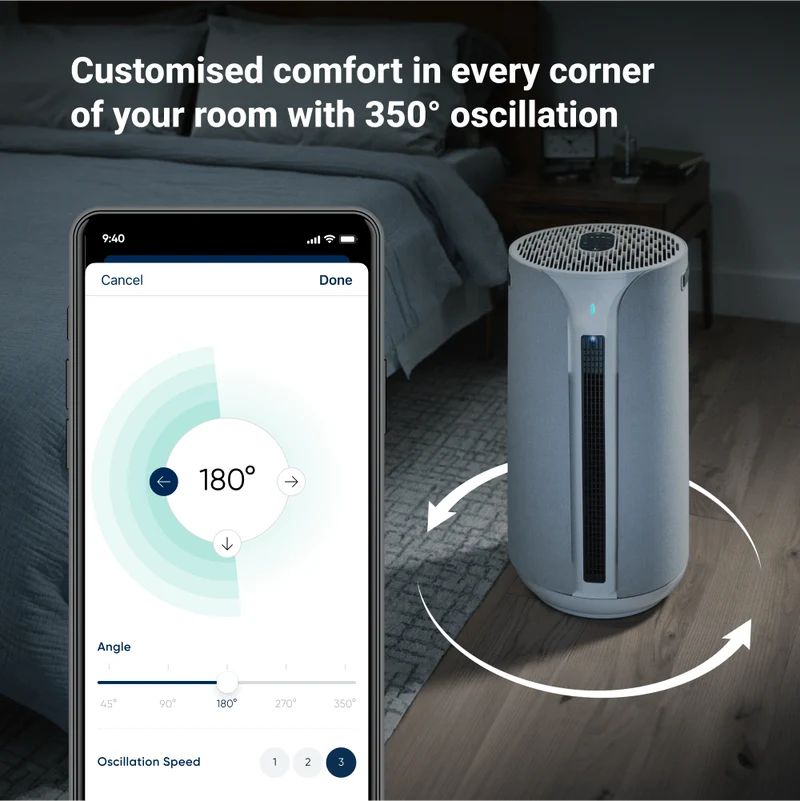 Blueair ComfortPure™ 3-in-1 T20i Air Purifier With TripleFlow™ Technology