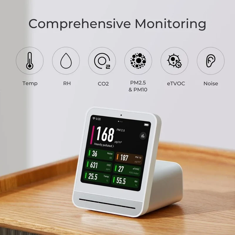 Qingping Pro 2 Air Quality Monitor (7-in-1)