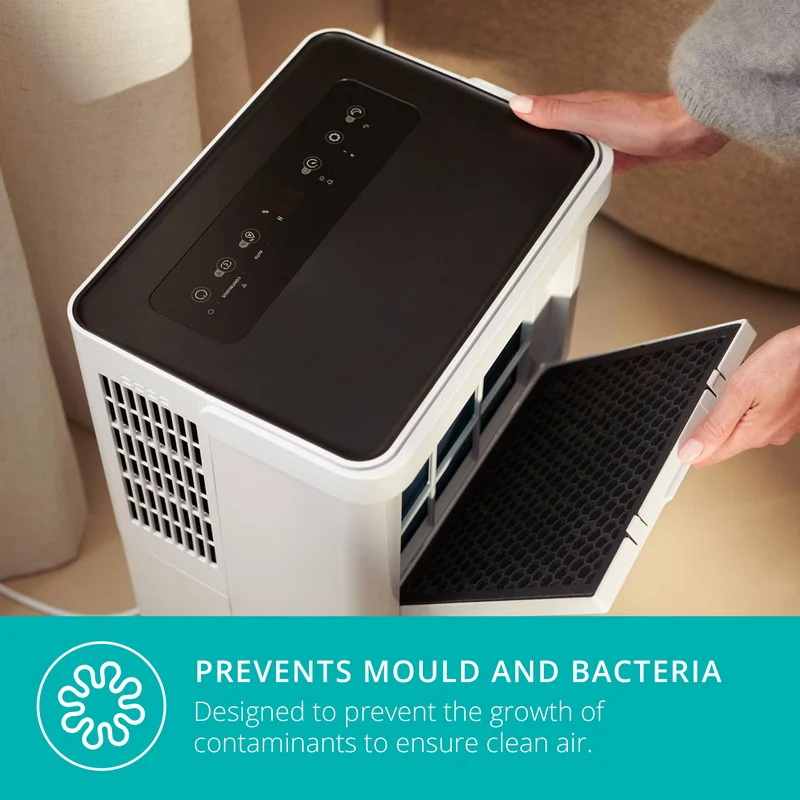 Duux Bora Smart Air Dehumidifier Wi-Fi Enabled Refrigerant With Laundry Mode 20L/Day