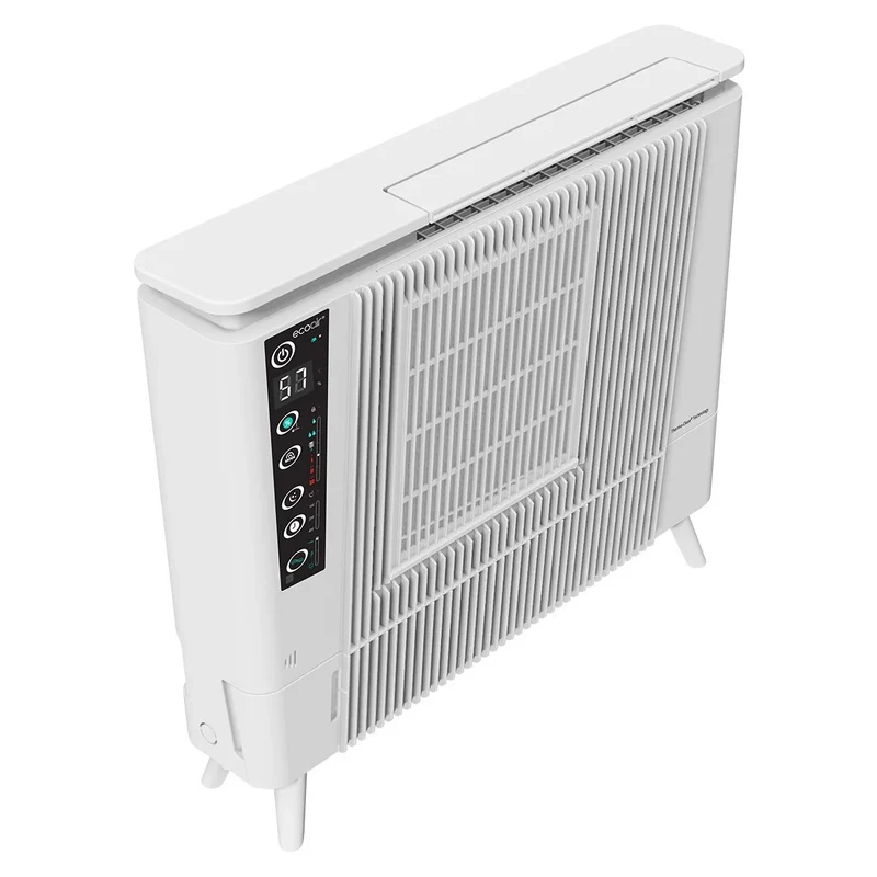 EcoAir DDWH10 Wall Mounted or Free Standing Desiccant Air Dehumidifier 6L/Day