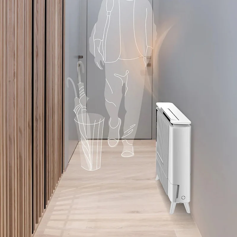 EcoAir DDWH10 Wall Mounted or Free Standing Desiccant Air Dehumidifier 6L/Day