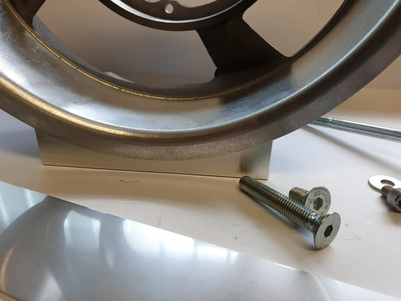 Spannband Satz Typ 4 mit Auflageplatte