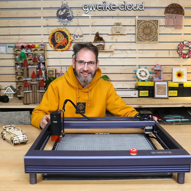 Gweike G1 10W Laserschneider & -gravierer