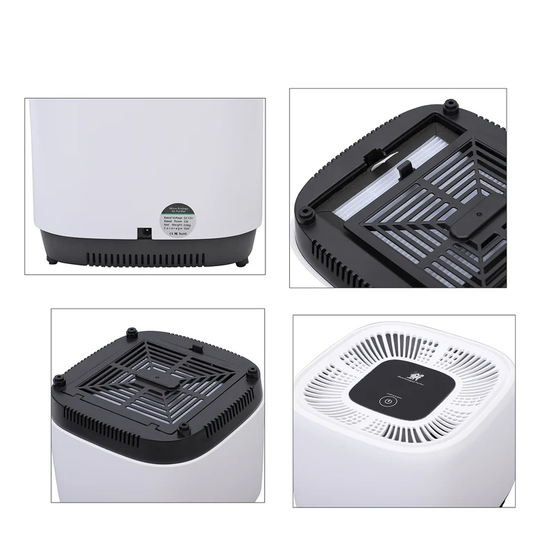 Multifunktion: Luftreiniger mit HEPA Filter, 20 sqm