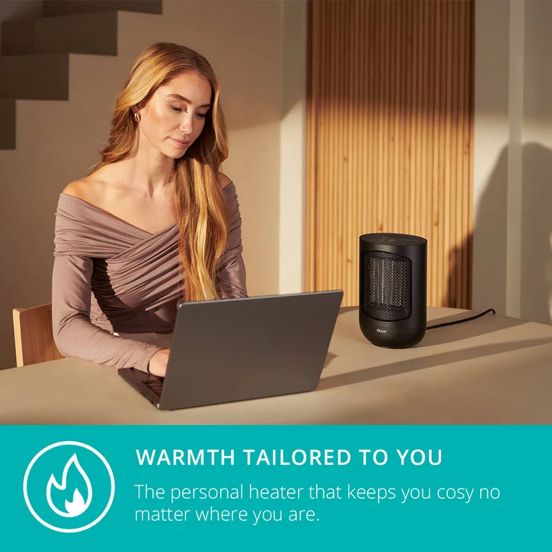 Duux Zone Personal Ceramic Heater 600-1500 Watts