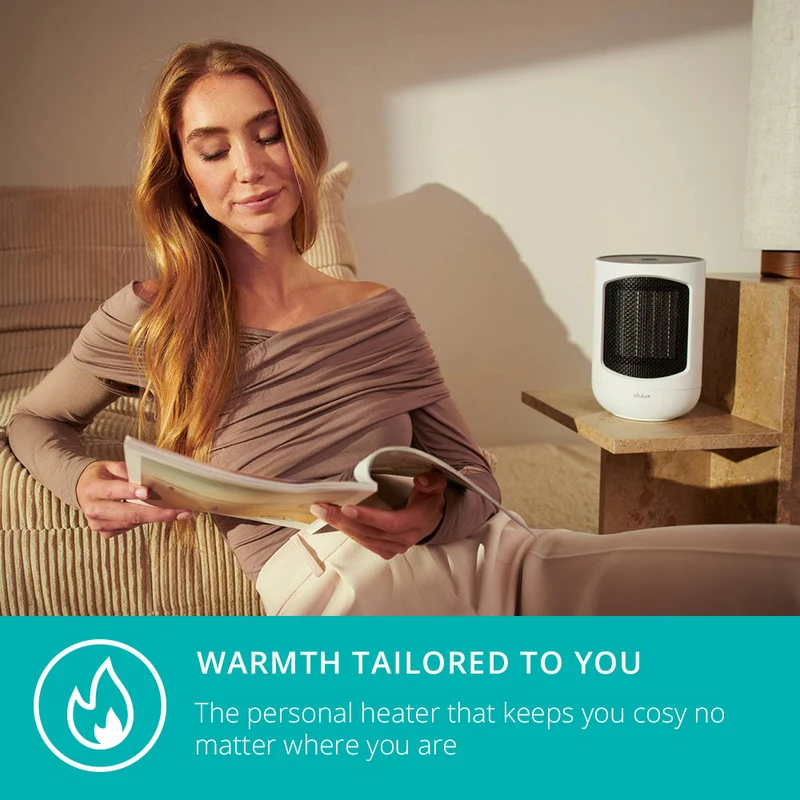 Duux Zone Personal Ceramic Heater 600-1500 Watts