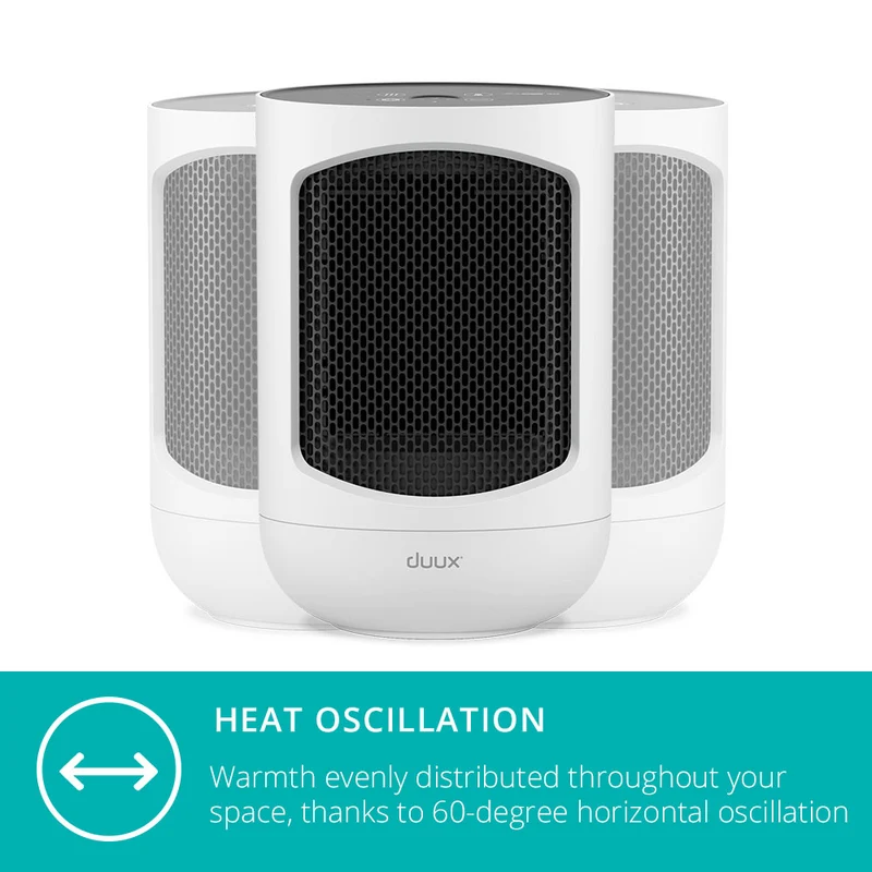 Duux Zone Personal Ceramic Heater 600-1500 Watts