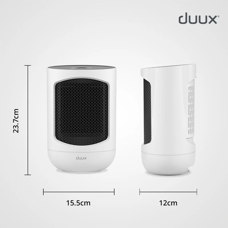 Duux Zone Personal Ceramic Heater 600-1500 Watts