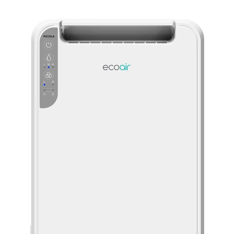 EcoAir Piccola Wall Mounted or Free Standing Air Dehumidifier Desiccant 5L/Day