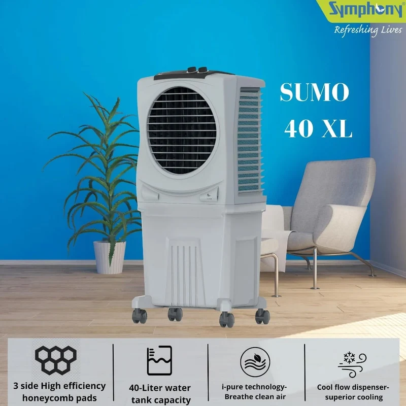 Symphony SUMO 40XL Desert Portable Evaporative Air Cooler