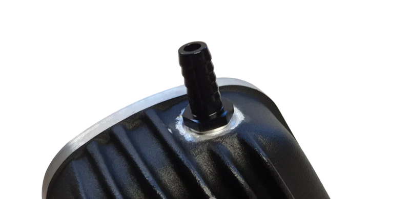 Entlüftungsstutzen einbauen geriffelt Durchmesser 13 mm Typ1 und Typ 4