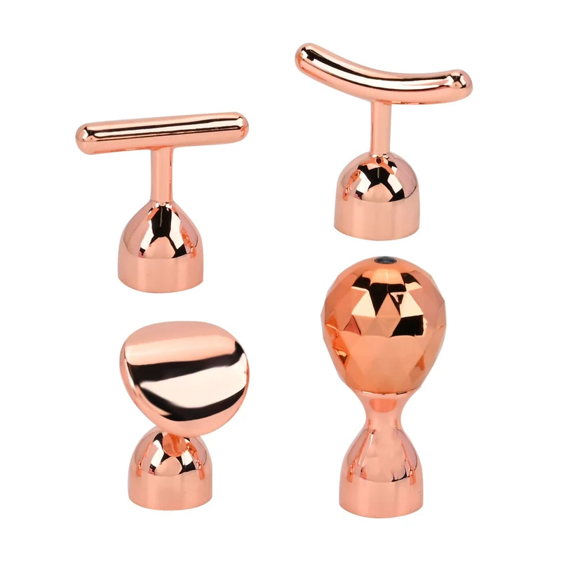 4-in-1 Beauty Bar Gesichtsmassagegerät - Größe: 15x3.8cm, weiß