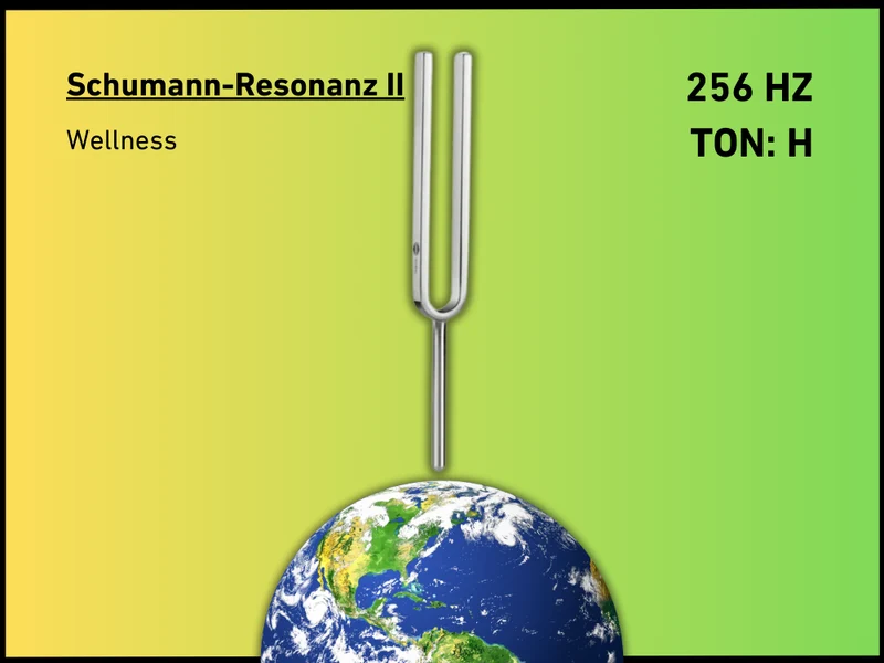 Stimmgabel Schumann- Resonanz II Wellness 256 HZ | Art.-Nr. 220071