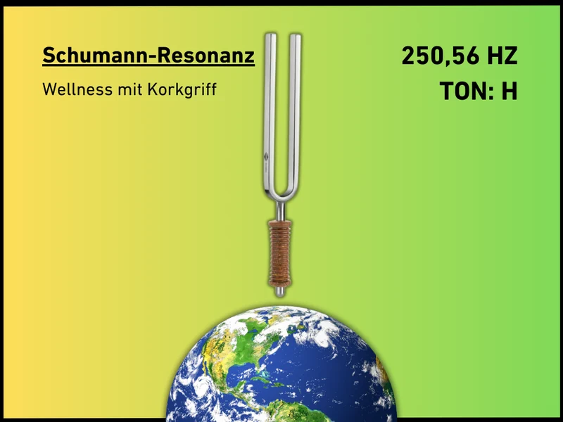 Stimmgabel Schumann-Resonanz Wellness 250,56 HZ | Art.-Nr. 220069