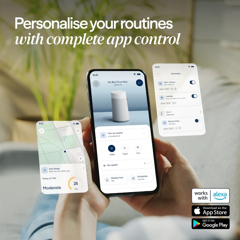 Blueair Blue 511i Max Air Purifier With HEPASilent™ Technology