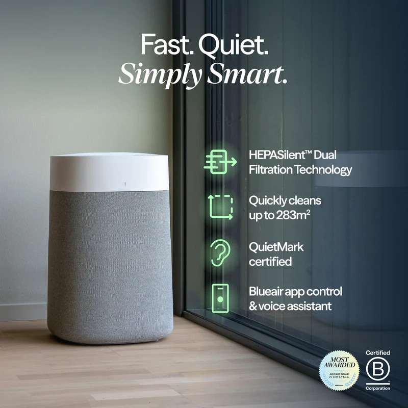 Blueair Blue 211i Max Air Purifier With HEPASilent™ Technology