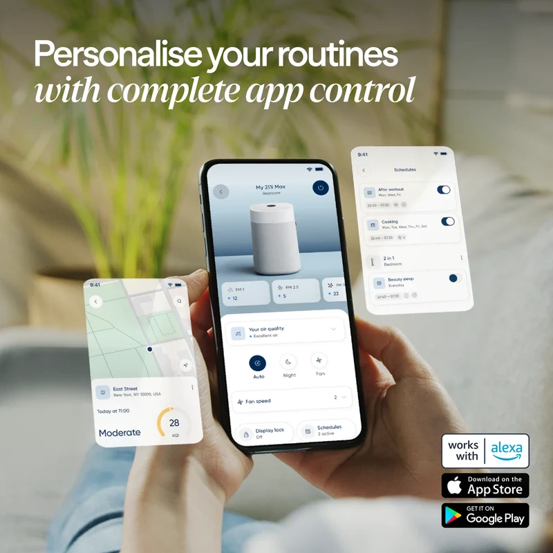 Blueair Blue 211i Max Air Purifier With HEPASilent™ Technology
