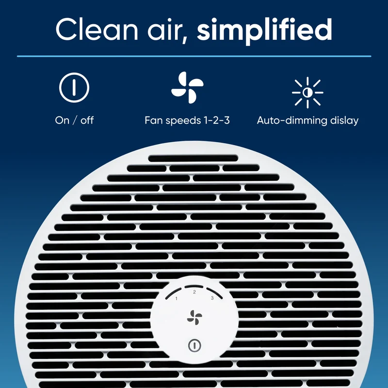 Blueair Blue Pure Mini Max Air Purifier With HEPASilent™ Technology