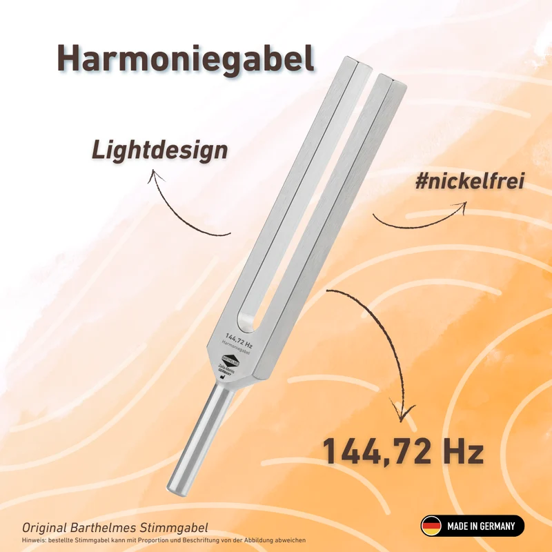 Harmoniegabel (Harmonie) Wellness 234,16 HZ | Art.-Nr. KO 234-Harmonie/Alu