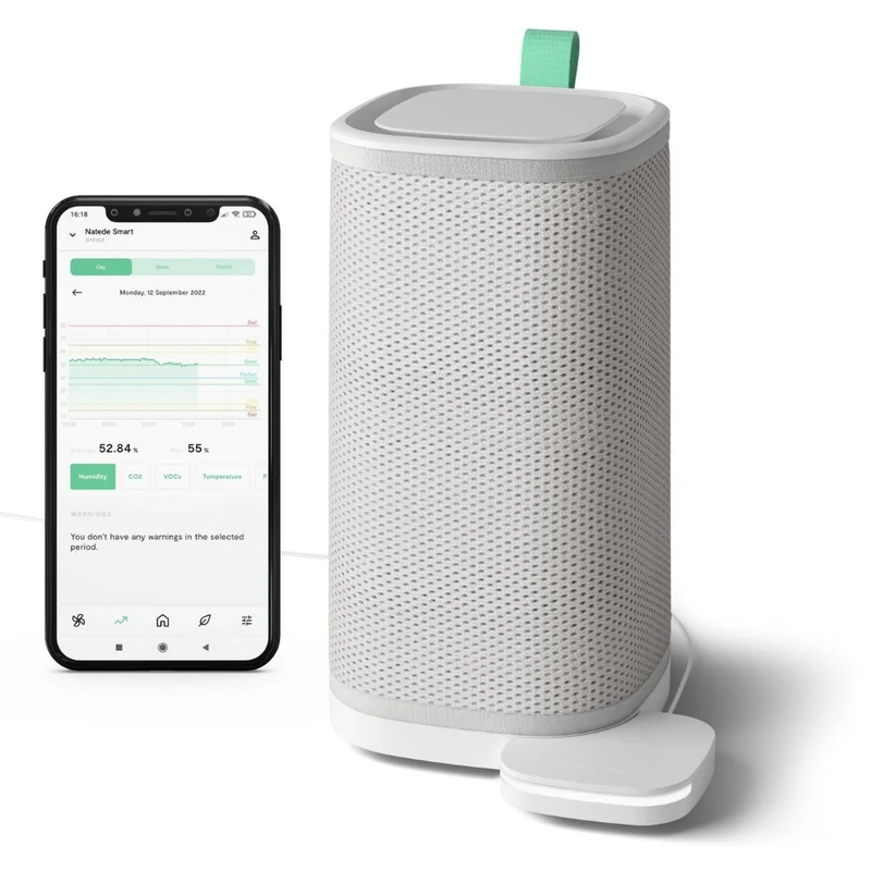 Vitesy Eteria Portable Smart Air Purifier And Monitoring System