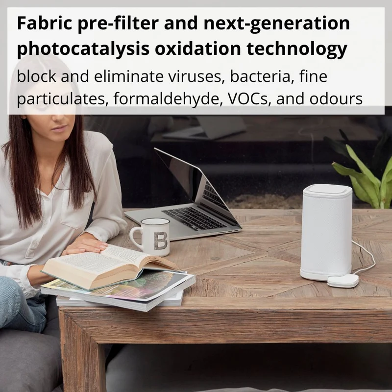 Vitesy Eteria Portable Smart Air Purifier And Monitoring System