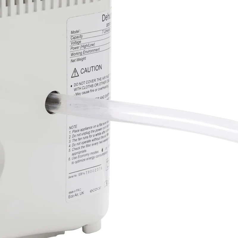EcoAir DD1 Simple MK3 Air Dehumidifier Desiccant 7.5L/Day