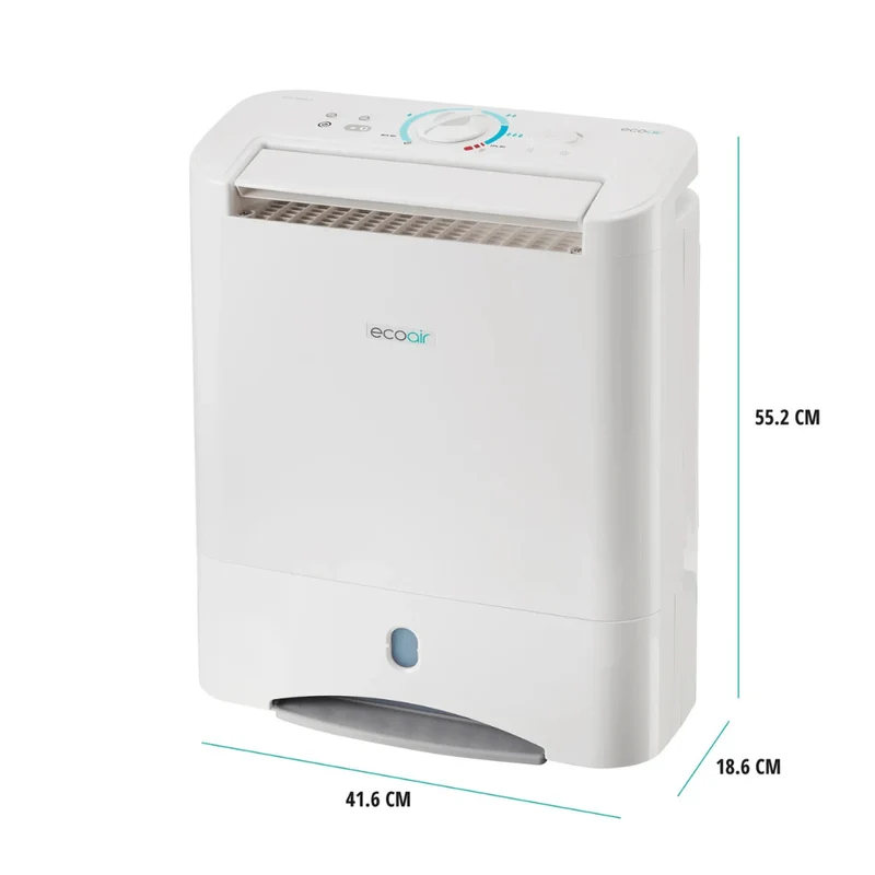 EcoAir DD3 Simple Air Dehumidifier Desiccant 10L/Day