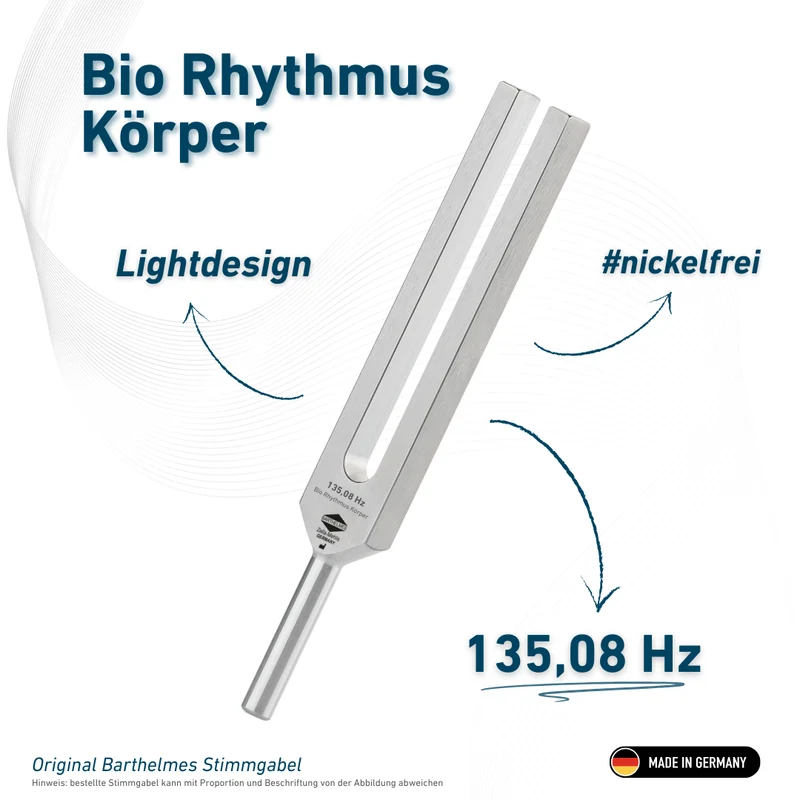 Bio Rhythmus Körper Lightdesign 135,08 HZ | Art.-Nr. 230011