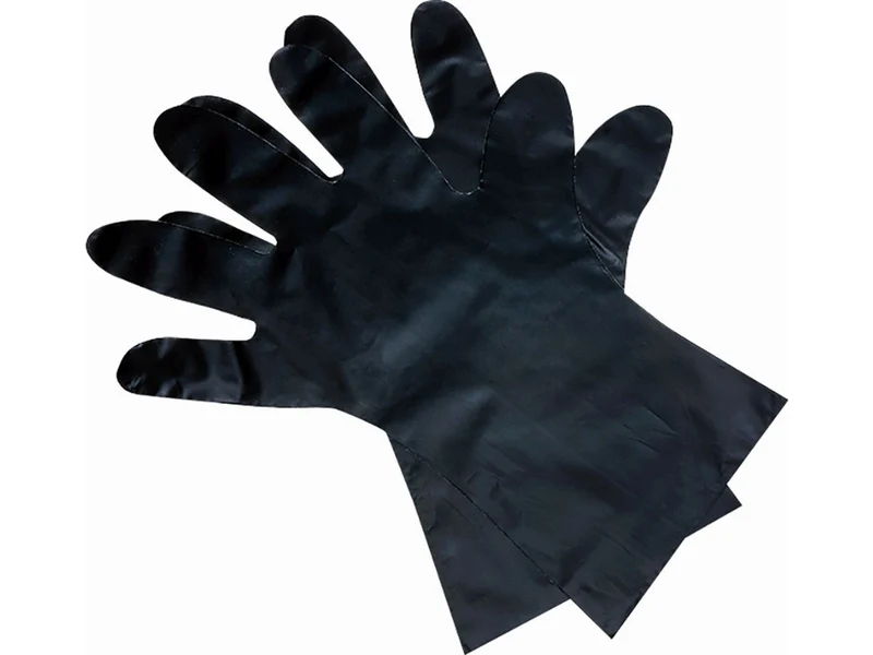 Einweg-Handschuh, TPE, schwarz | MHD: Dezember 2025