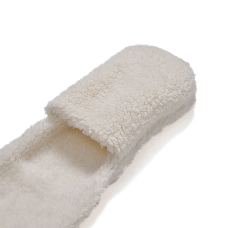 3 in 1 Mütze - Schal - Handwärmer, Sherpa weiß