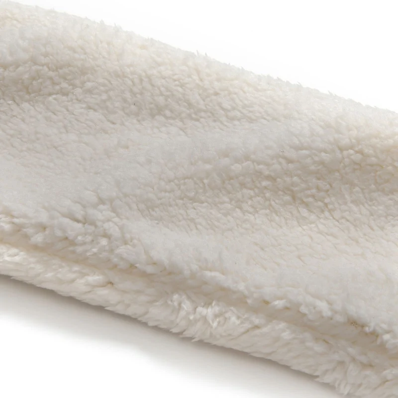 3 in 1 Mütze - Schal - Handwärmer, Sherpa weiß