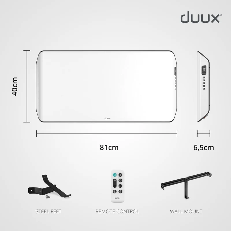 Duux Edge 2000 Smart Convection Heater 2000 Watts